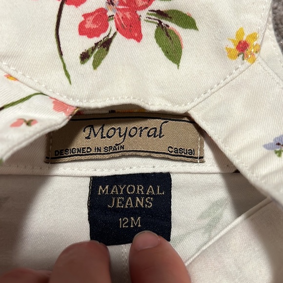 Floral Overall Skirt - Picture 2 of 4